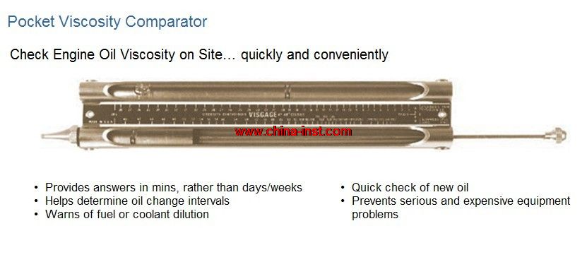 VISGAGE l(f)әC(j) Һ ճӋPocket Viscosity Comparator